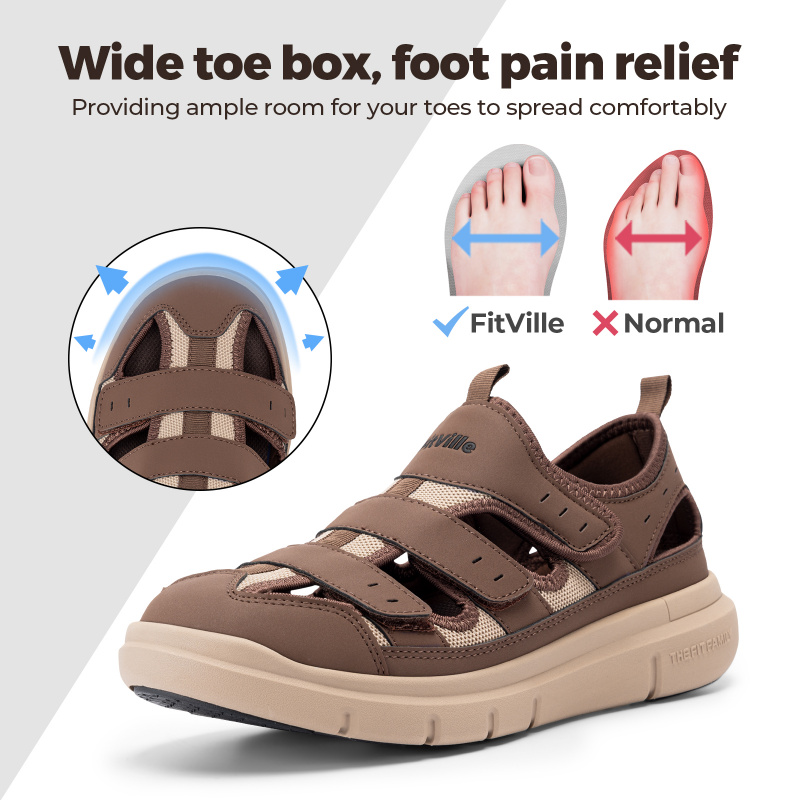 Sandales d'été pour hommes, ch - Men'S Shoes For Plantar Fasciitis avis et prix